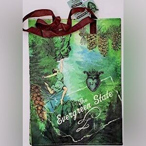 Trader Joe’s Plastic Reusable Shopping Tote Bag Washington State